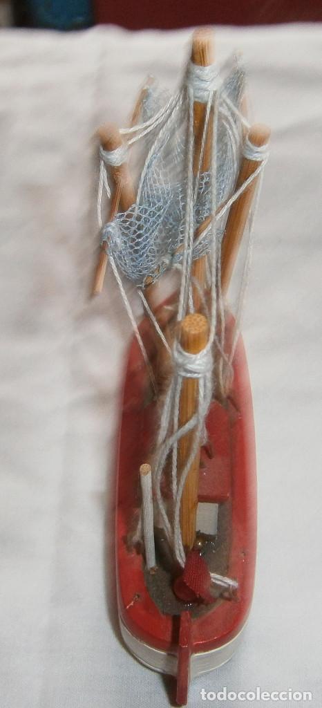 Antig&uuml;edades: barco pesquero de madera peque&ntilde;o - Foto 2