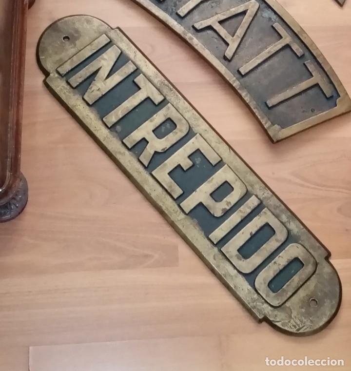 Antig&uuml;edades: Destructor intr&eacute;pido PLACA ORIGINAL - Foto 3