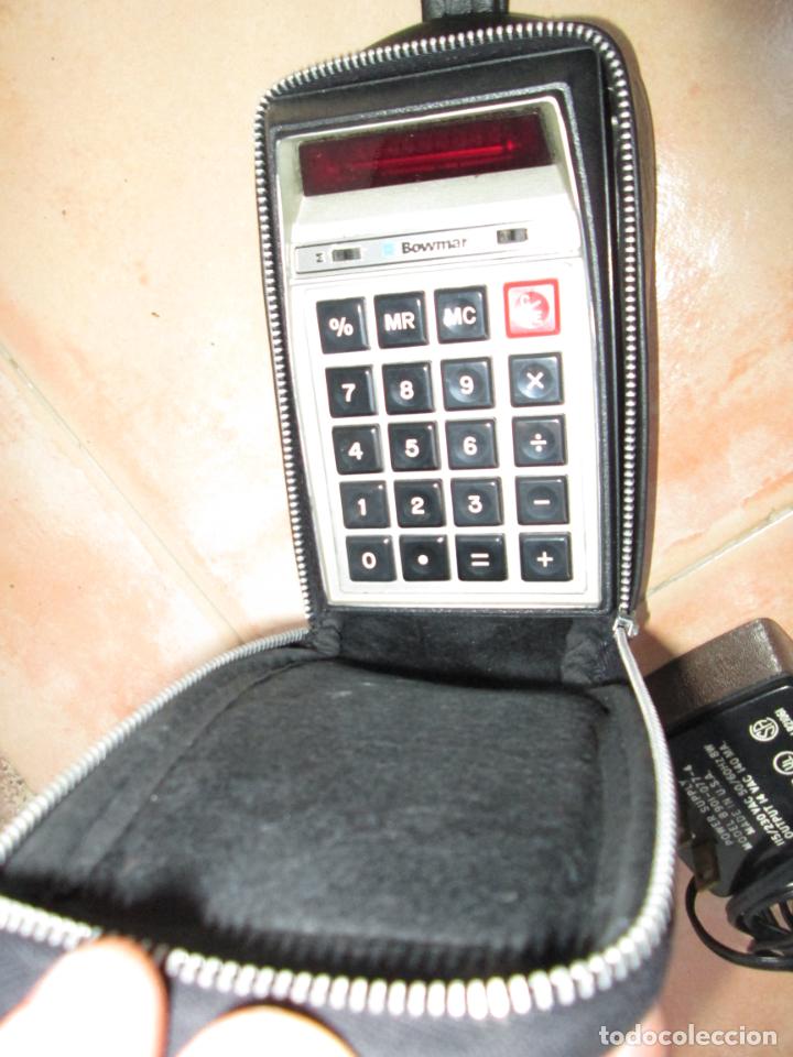 Antig&uuml;edades: ANTIGUA CALCULADORA BOWMAR, MODEL. 90705. NO FUNCIONA. - Foto 3