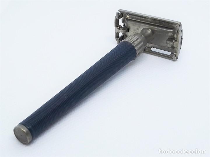 Antigüedades: Maquinilla de afeitar Gillette Slim Twist X 2 - Foto 2 - 190401556