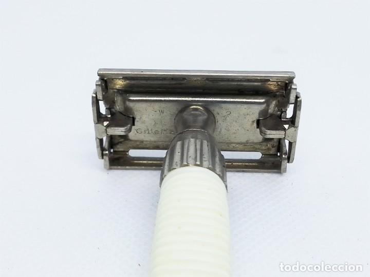 Antigüedades: Maquinilla de afeitar Gillette Slim Twist W 2 - Foto 3 - 190402050
