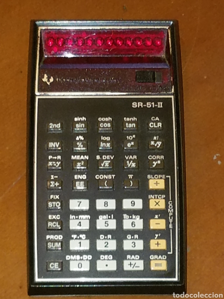 rara calculadora antigua texas instruments sr-5 - Comprar Calculadoras  Antiguas en todocoleccion - 190703080