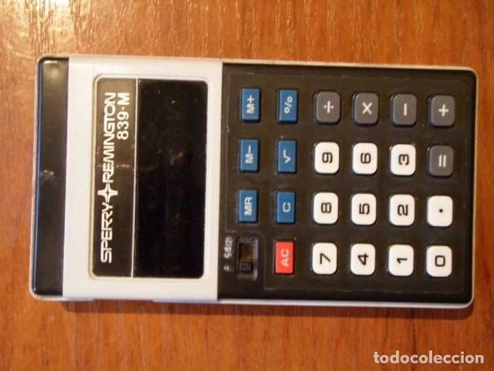 Antig&uuml;edades: CALCULADORA LEDS SPERRY REMINGTON 839-M FUNCIONANDO - Foto 1