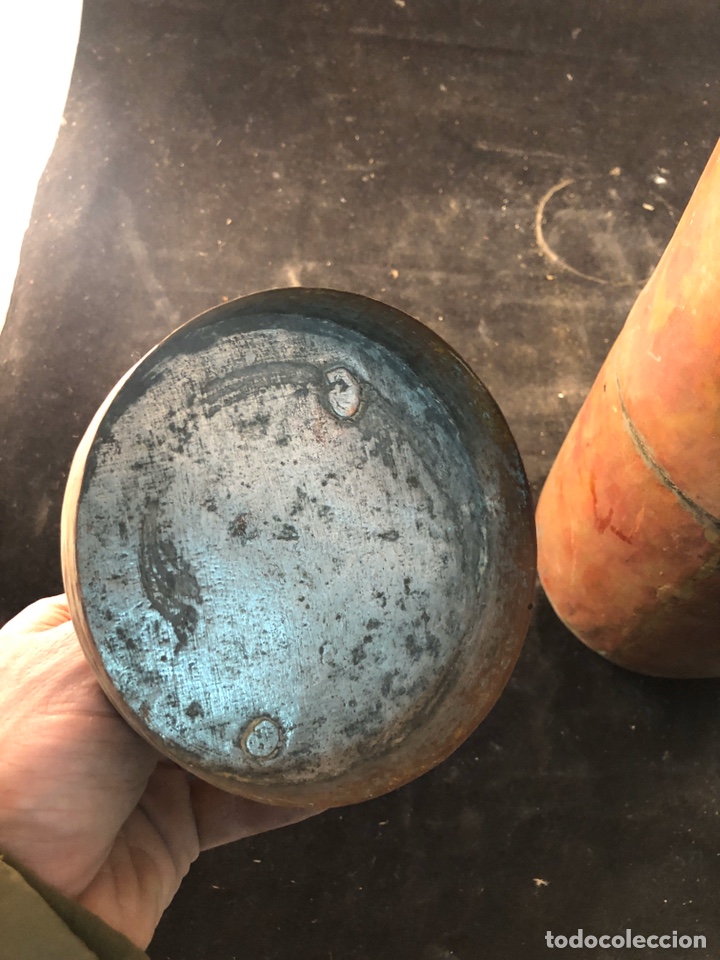 Antig&uuml;edades: Bote de lat&oacute;n - Foto 5