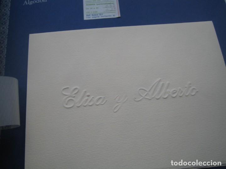 Antig&uuml;edades: IMPRENTA, LETERPRESS, EXCELENTE CATALOGO INVITACIONES DE BODA - Foto 10