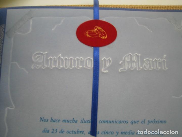 Antig&uuml;edades: IMPRENTA, LETERPRESS, EXCELENTE CATALOGO INVITACIONES DE BODA - Foto 17