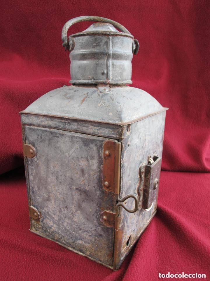 Antig&uuml;edades: Antiguo farol de puerto de gran tama&ntilde;o - Foto 3
