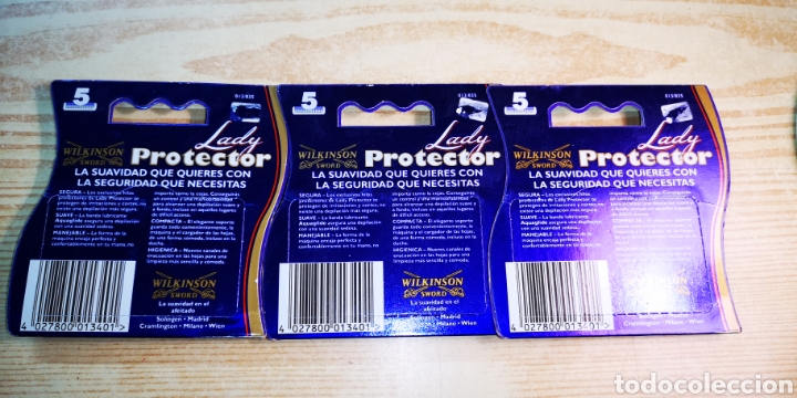 Antig&uuml;edades: Wilkinson protector lady 3 cajas de 5 hojas - Foto 3