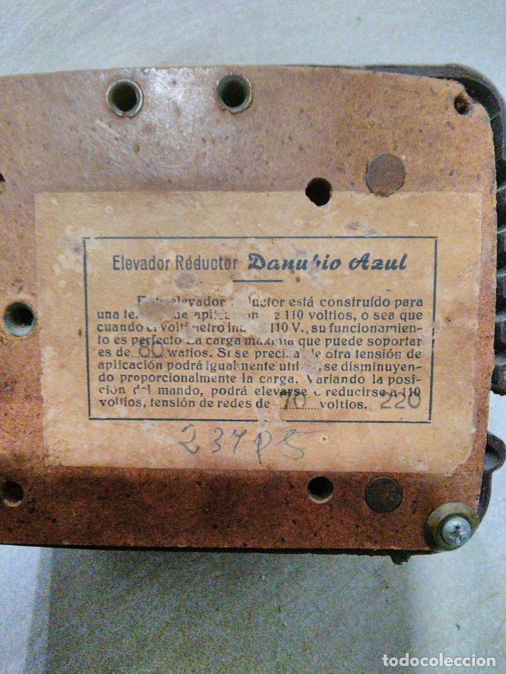 Antig&uuml;edades: Volt&iacute;metro baquelita marca Danubio Azul. - Foto 3
