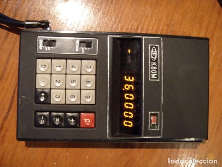 Antig&uuml;edades: ANTIGUA CALCULADORA JET K80M - Foto 13