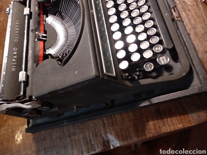 Antig&uuml;edades: Maquina de escribir hispano olivetti studio 46 - Foto 5
