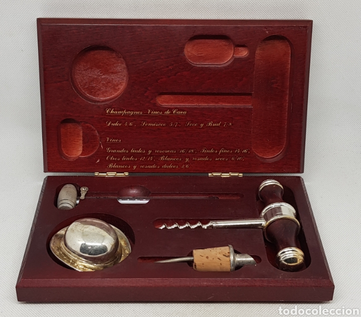 Antig&uuml;edades: Estuche de vino - car127 - Foto 1