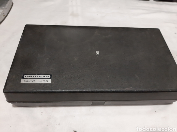Antig&uuml;edades: Grundig GDM 314 micr&oacute;fono Alemania - Foto 2