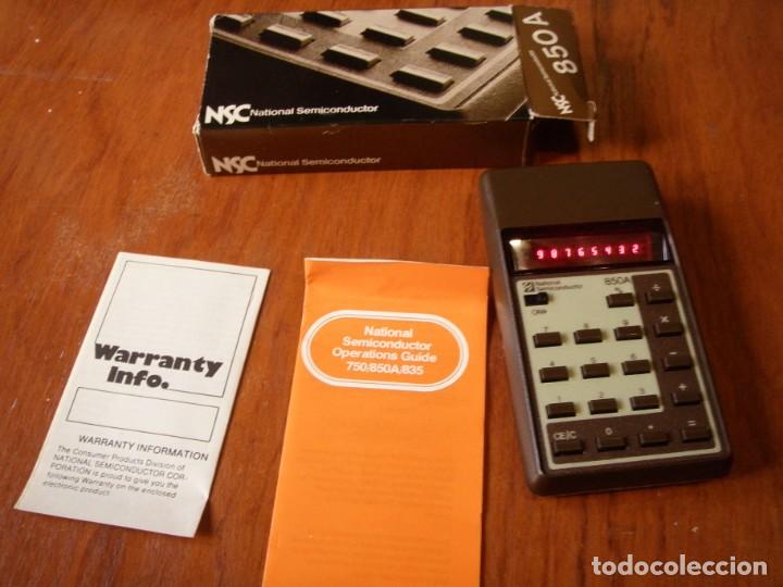 Antig&uuml;edades: CALCULADORA NSC 850A NUEVA - Foto 2