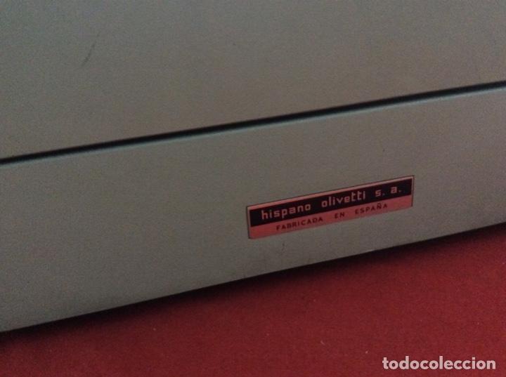 Antig&uuml;edades: Maquina escribir Olivetti L&iacute;nea 90 - Foto 5