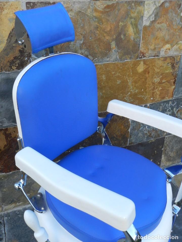 Antig&uuml;edades: SILLON DE BARBERO JASO N&ordm;2 A&Ntilde;O 1940 - Foto 5