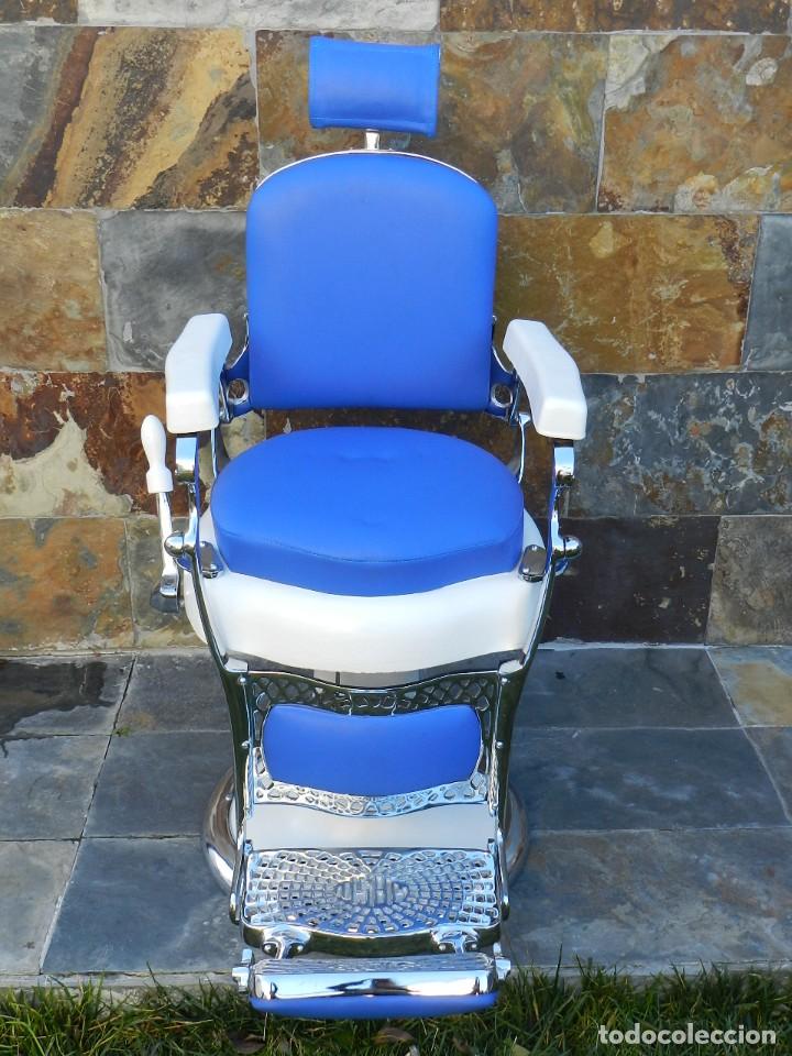 Antig&uuml;edades: SILLON DE BARBERO JASO N&ordm;2 A&Ntilde;O 1940 - Foto 9