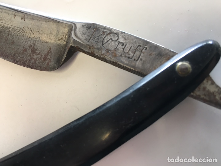 Antig&uuml;edades: NAVAJA DE BARBERO. CRUFF PH 14 HIGH CLASS - Foto 2