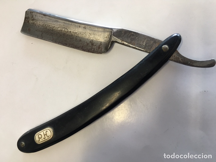 Antig&uuml;edades: NAVAJA DE BARBERO. CRUFF PH 14 HIGH CLASS - Foto 6