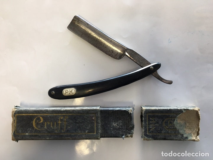 Antig&uuml;edades: NAVAJA DE BARBERO. CRUFF PH 14 HIGH CLASS - Foto 1