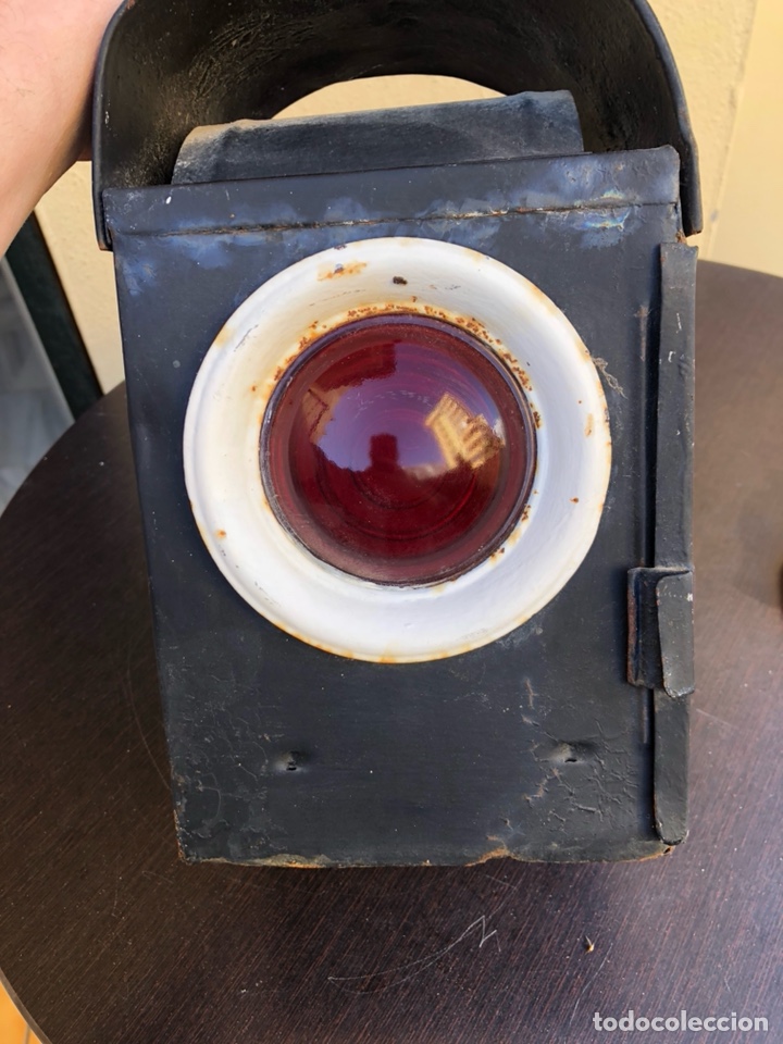 Antig&uuml;edades: Bonito farol antiguo marca BAT - Foto 2