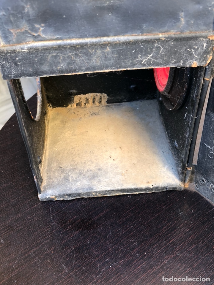 Antig&uuml;edades: Bonito farol antiguo marca BAT - Foto 6