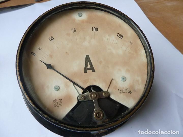 Antig&uuml;edades: ANTIGUO AMPERIMETRO-GRAN TAMA&Ntilde;O - Foto 2