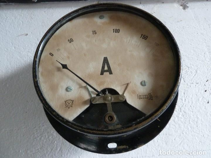 Antig&uuml;edades: ANTIGUO AMPERIMETRO-GRAN TAMA&Ntilde;O - Foto 3