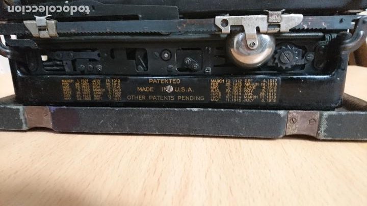 Antigüedades: Máquina escribir UNDERWOOD modelos 3B - Foto 12 - 193615723
