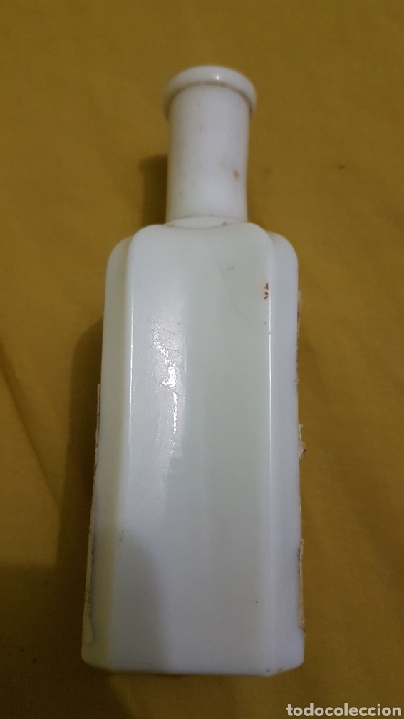 Antig&uuml;edades: Antiguo tarro farmacia en opalina - Foto 3