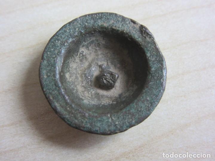 Antigüedades: Clavo antiguo de bronce Posible S XVIII - XIX - Foto 2 - 194311000