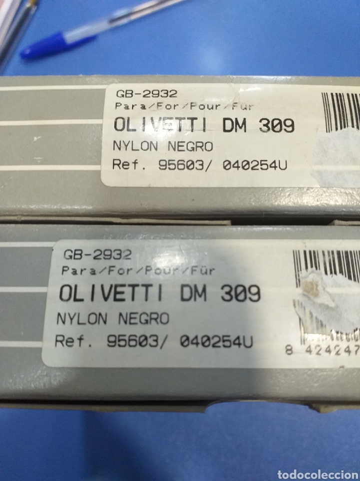 Antig&uuml;edades: 2 cintas nylon oliveti dm 309 - Foto 1