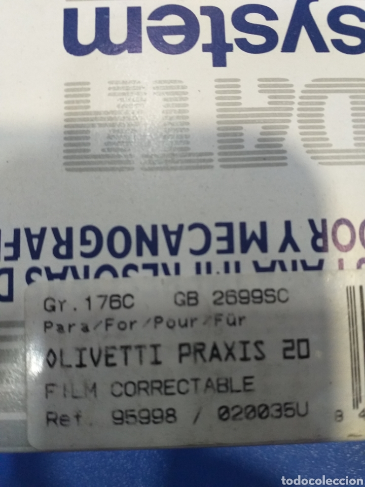 Antig&uuml;edades: 2 cintas oliveti praxis 20 gr.176c - Foto 1