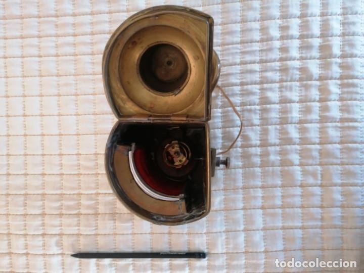 Antig&uuml;edades: FAROL ANTIGUO DE BARCO - Foto 3
