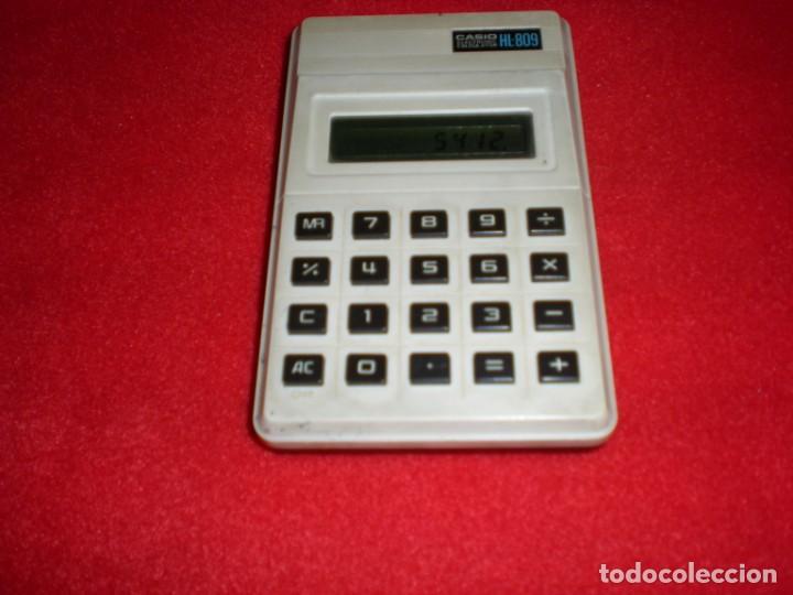 Antig&uuml;edades: Calculadora Casio HL.809 - Foto 1