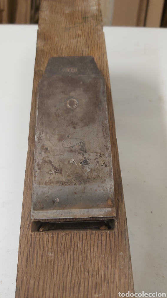 Antig&uuml;edades: Cepillo garlopa 65cm - Foto 10