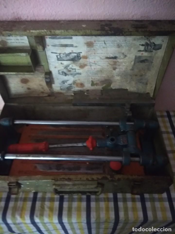 maquina de.cortar azulejos antigua - Compra venta en todocoleccion