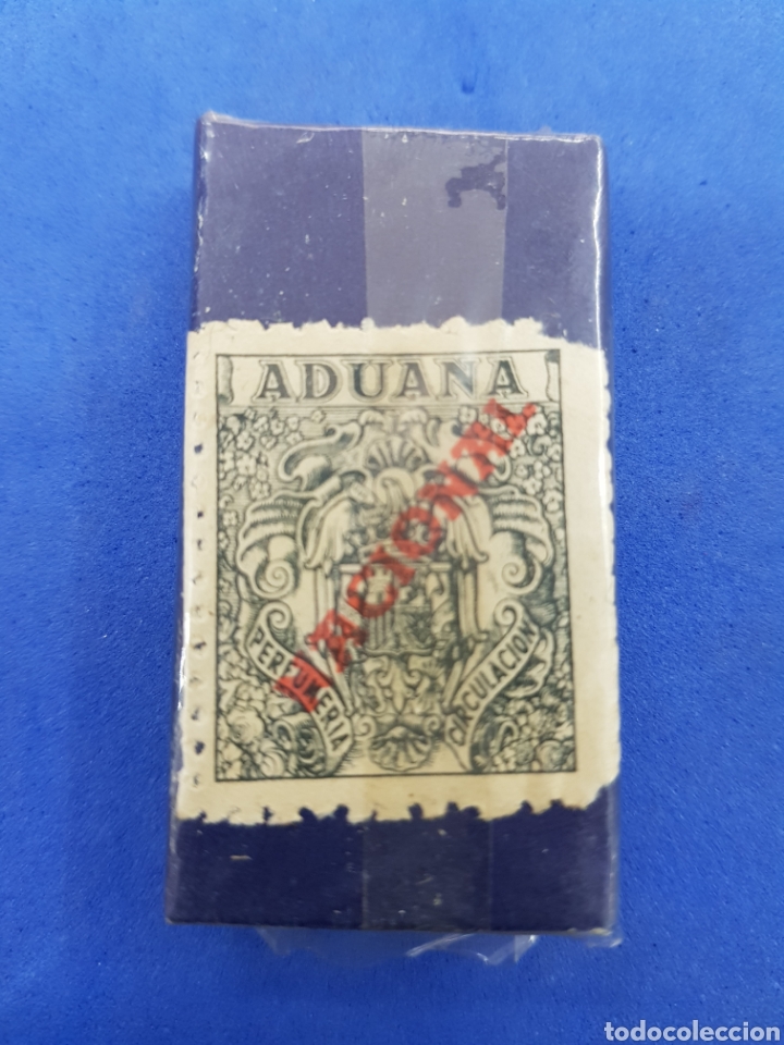 Antig&uuml;edades: La Andaluda caja de 10 hojas de afeitar - Foto 2
