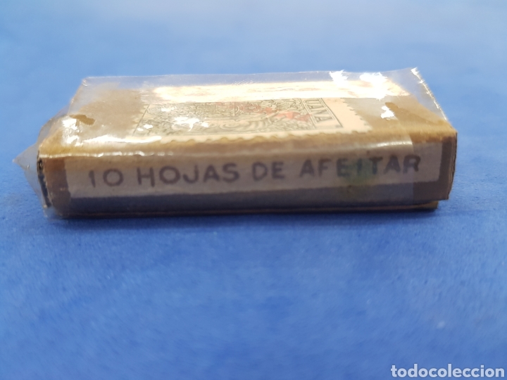 Antig&uuml;edades: Maruxa caja de 10 hojas de afeitar - Foto 3