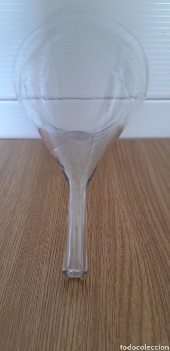 Antig&uuml;edades: ANTIGUO EMBUDO DE CRISTAL PARA LABORATORIO - Foto 3