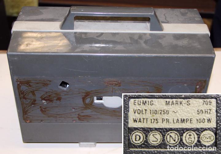 Antig&uuml;edades: Proyector cine 8mm EUMIG MARK-S-709 - Foto 2