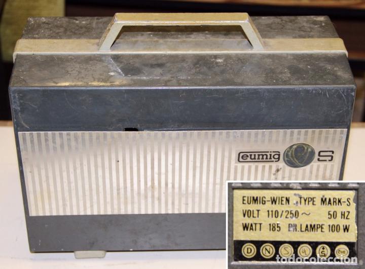 Antig&uuml;edades: Proyector cine 8mm EUMIG MARK-S - Foto 2