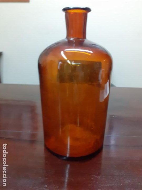 Antig&uuml;edades: Botella de farmacia - Foto 1