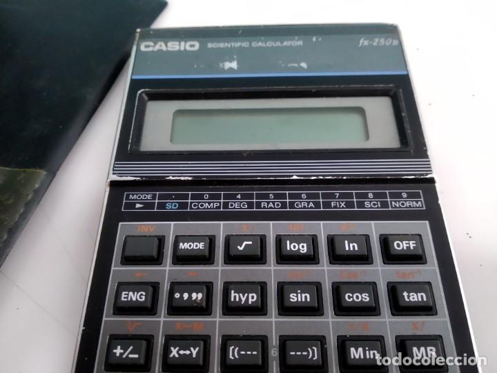 Antig&uuml;edades: ANTIGUA CALCULADORA CIENTIFICA CASIO  FX 250 A - Foto 2