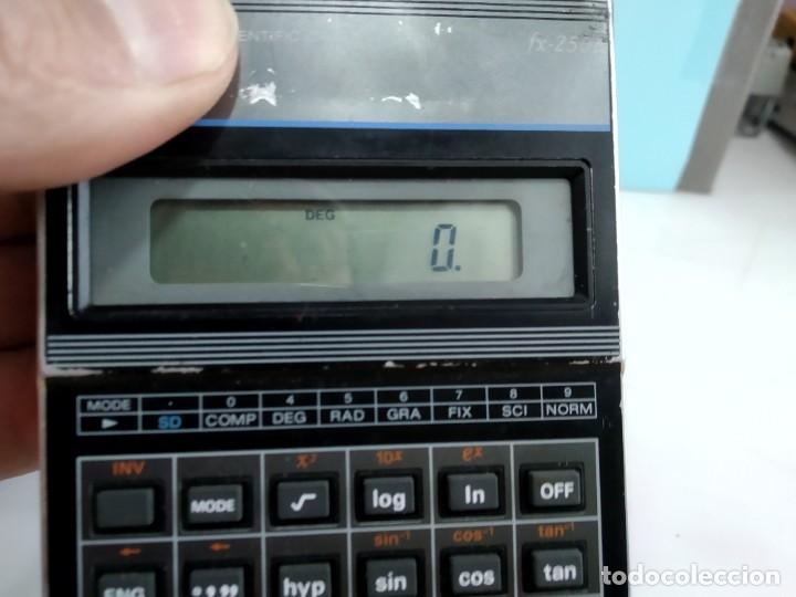 Antig&uuml;edades: ANTIGUA CALCULADORA CIENTIFICA CASIO  FX 250 A - Foto 5