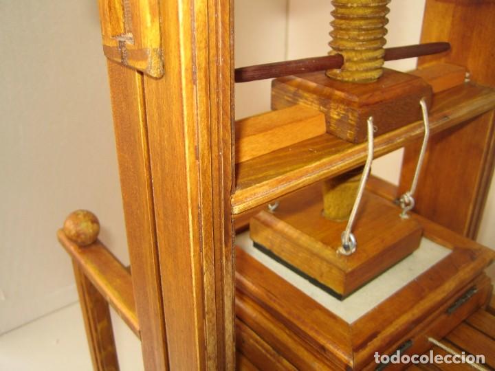 Antig&uuml;edades: imprenta, prensa de Gutenberg - Foto 5
