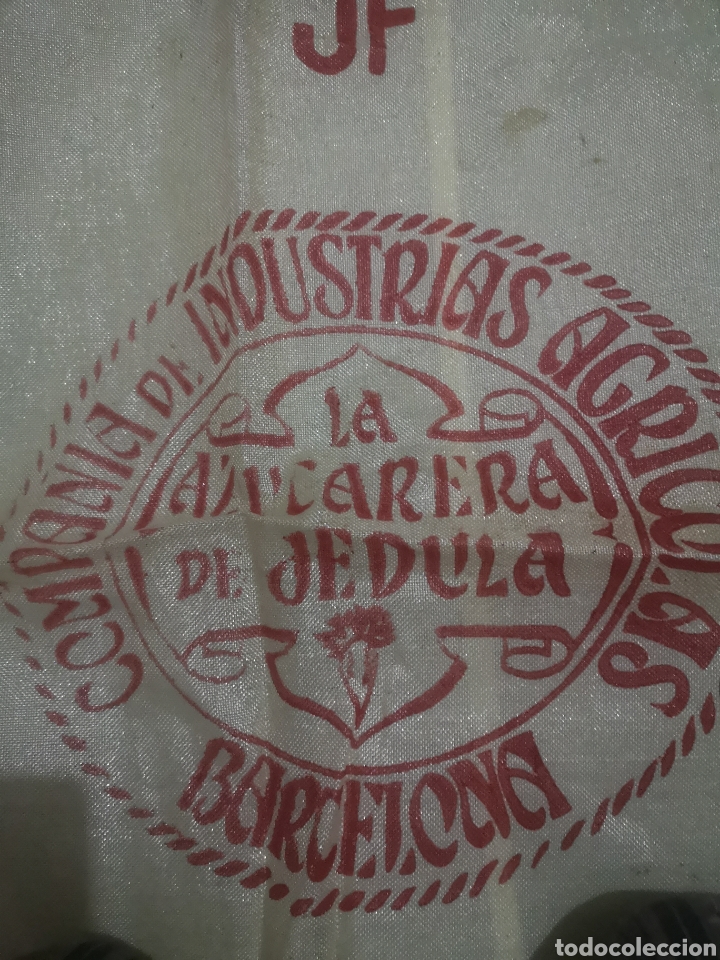 Antig&uuml;edades: AZUCARERA DE J&Eacute;DULA, SACO 60KG - Foto 1