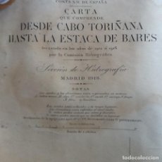 Antigüedades: CARTA CABO DE TORIÑA HASTA ESTACA DE BARES 1918. Lote 197101531