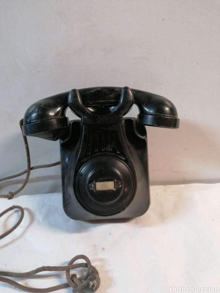 Tel&eacute;fonos: Tel&eacute;fono baquelita pared - Foto 1