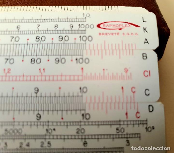Antig&uuml;edades: ANTIGUA REGLA DE CALCULO RAPHOPLEX 640 - Foto 2